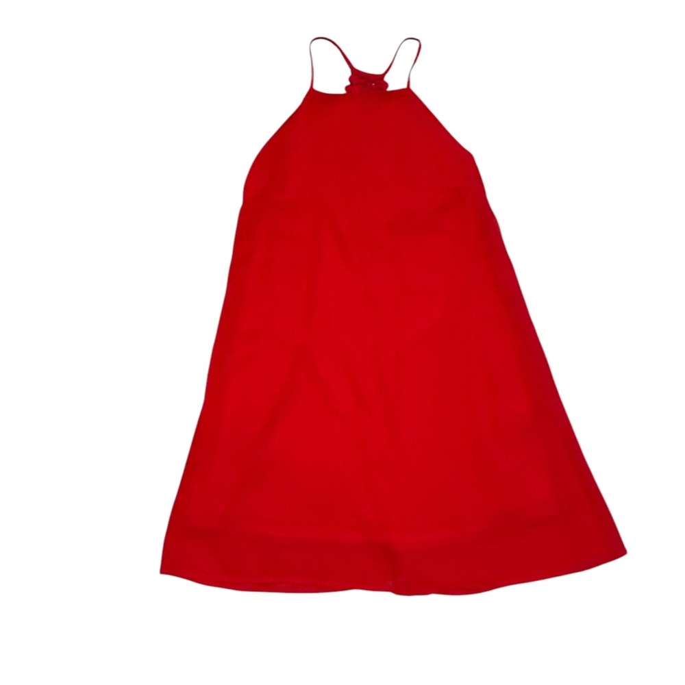 Women's Red Mini Dress Size M